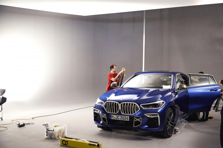 Детали создания BMW X6 Vantablack (G06) 2019 года  (фото 10 из 27)